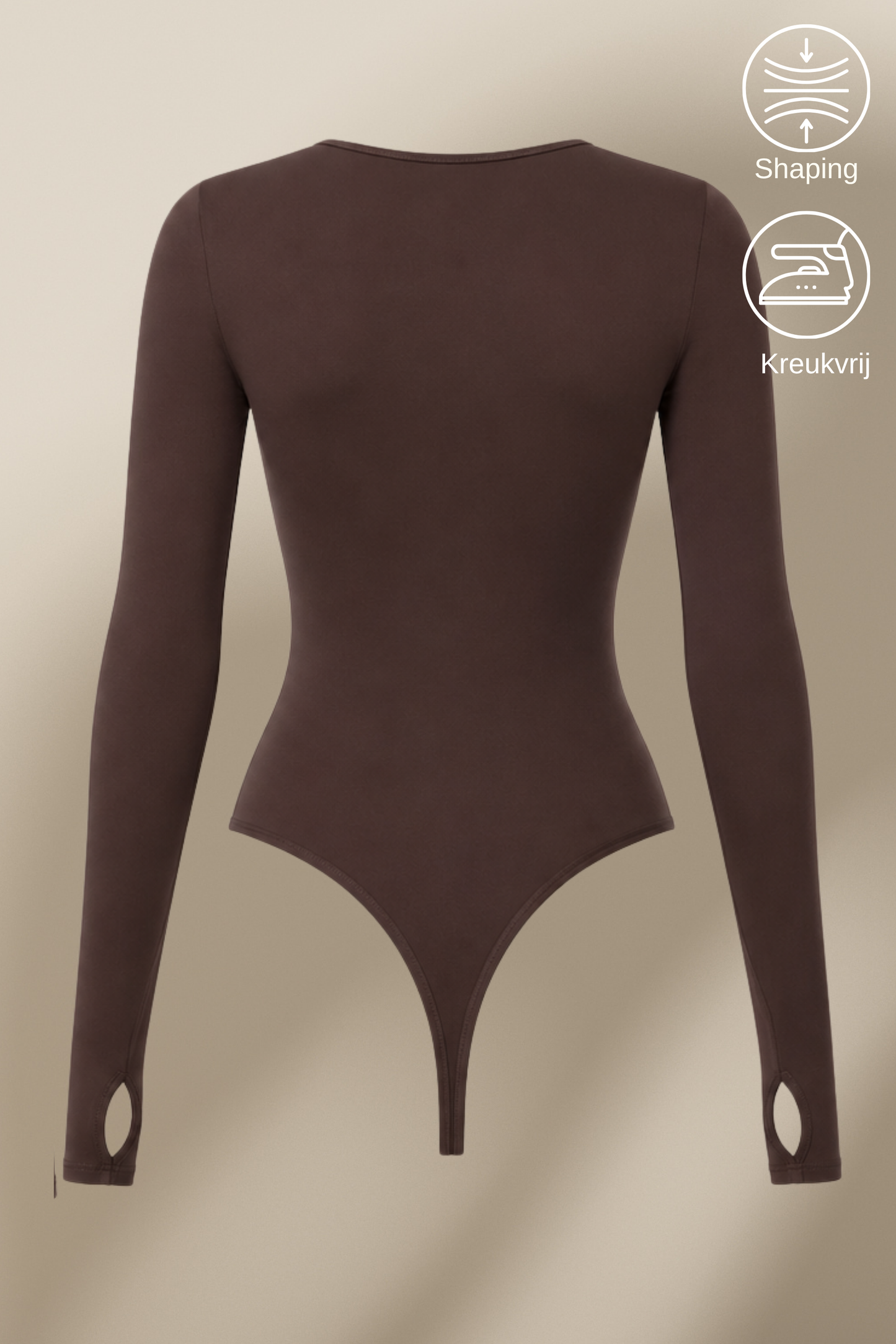 SQUARE NECK LONG SLEEVE BODY