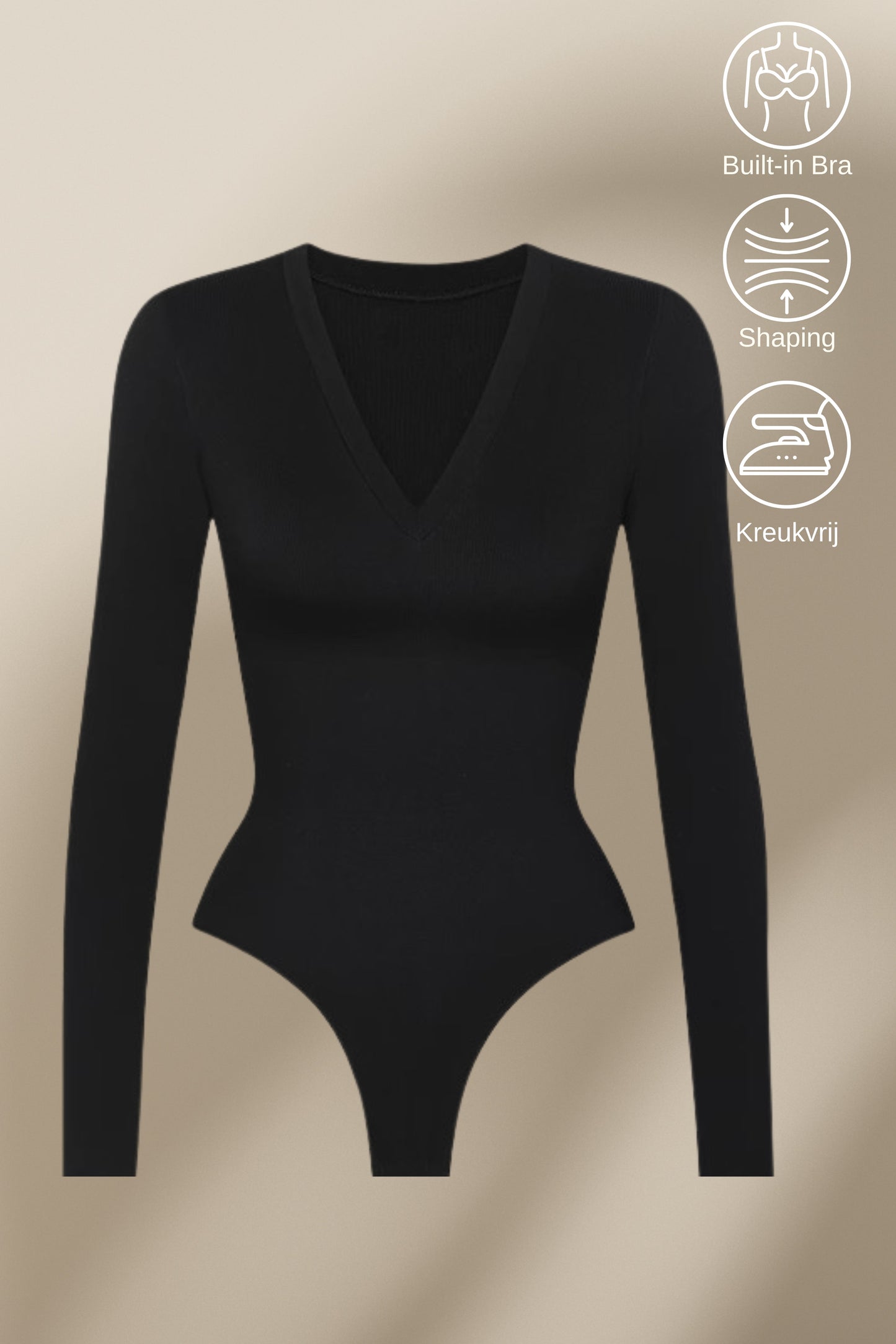 GIGI V-NECK LONG SLEEVE BODY