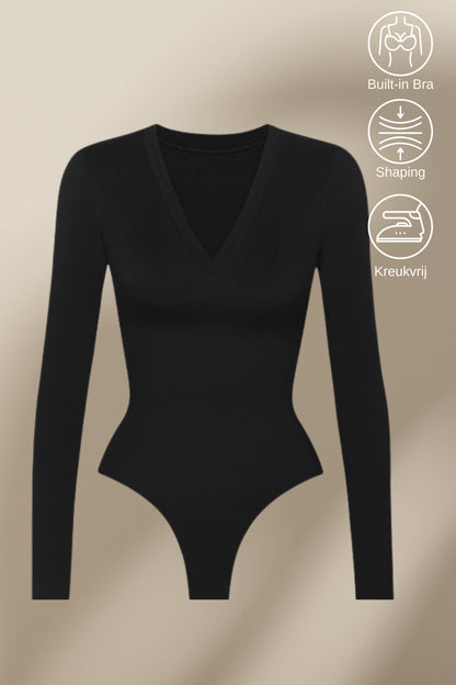 GIGI V-NECK LONG SLEEVE BODY