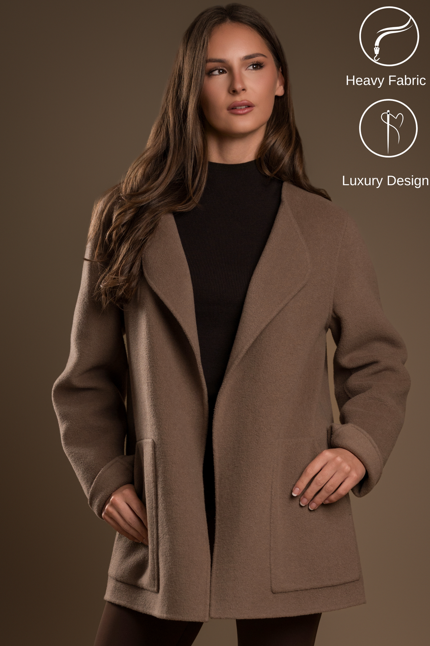 LULU WOOL JACK LONG