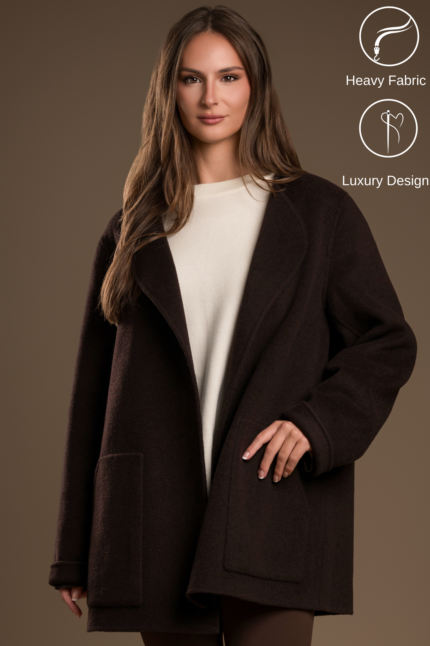 LULU WOOL JACK LONG