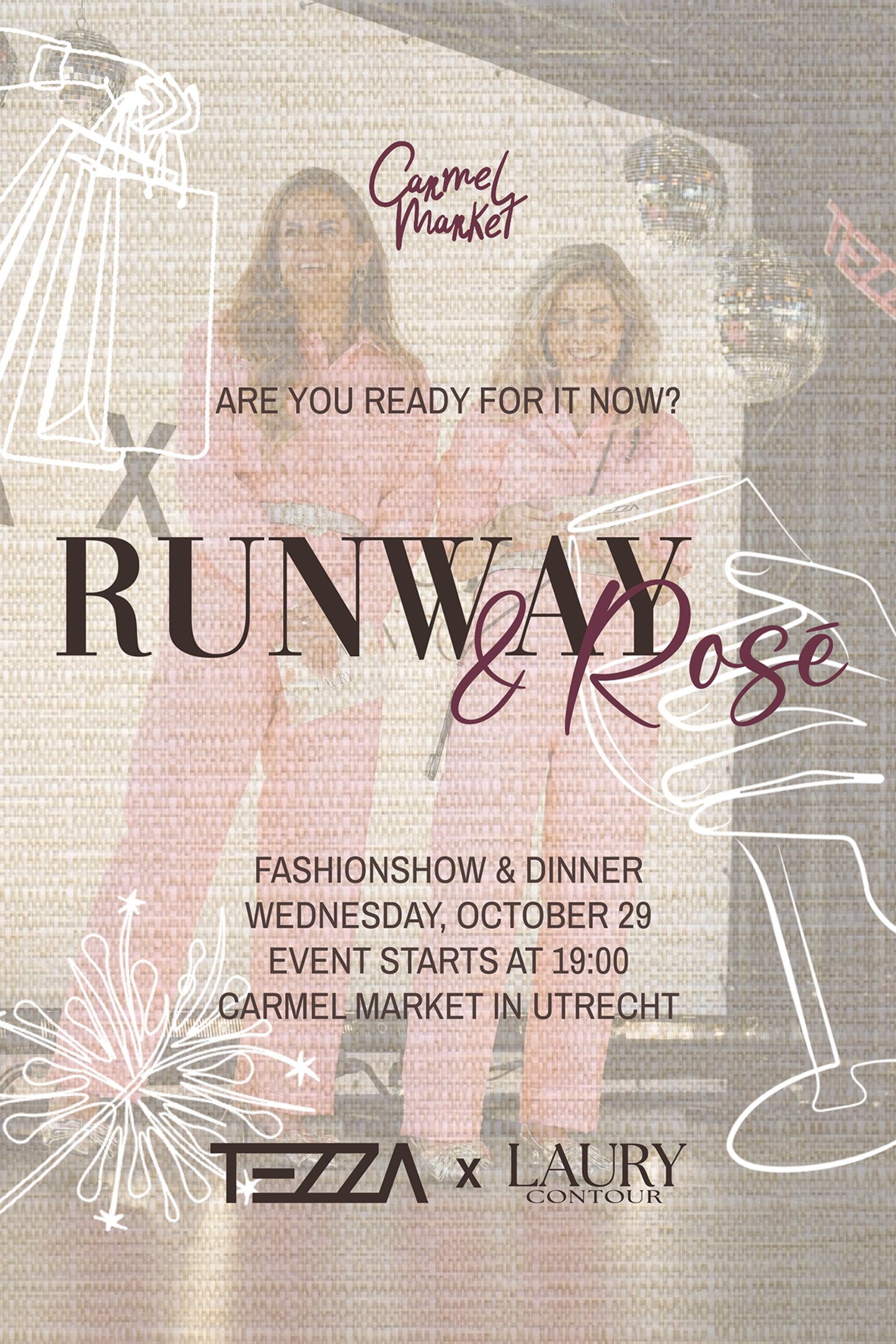 Eventticket RUNWAY & ROSÉ Tezza X Laury