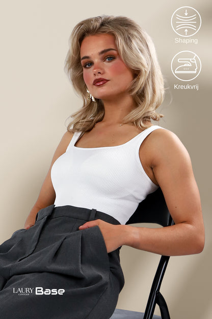 SQUARE NECK  SHAPING BODY